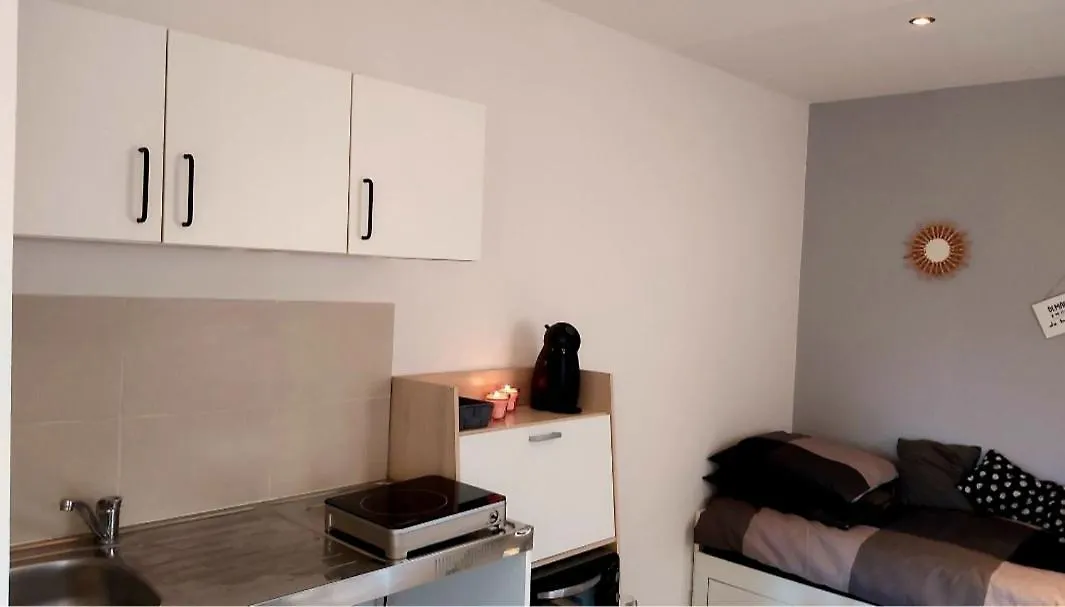 Studio Prive Attenant Villa Piscine مارسيليا فرنسا